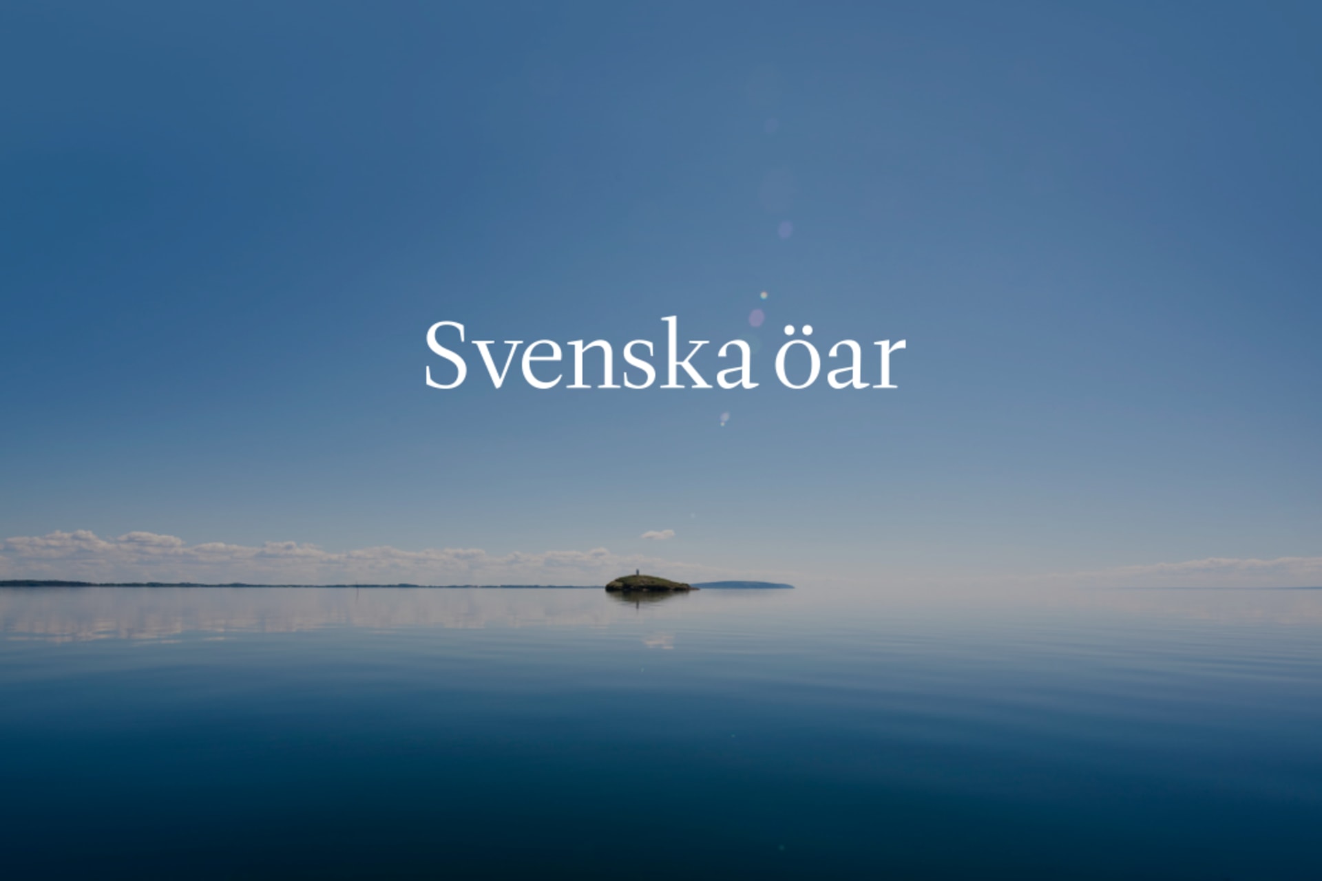 Svenska öar, bild 2