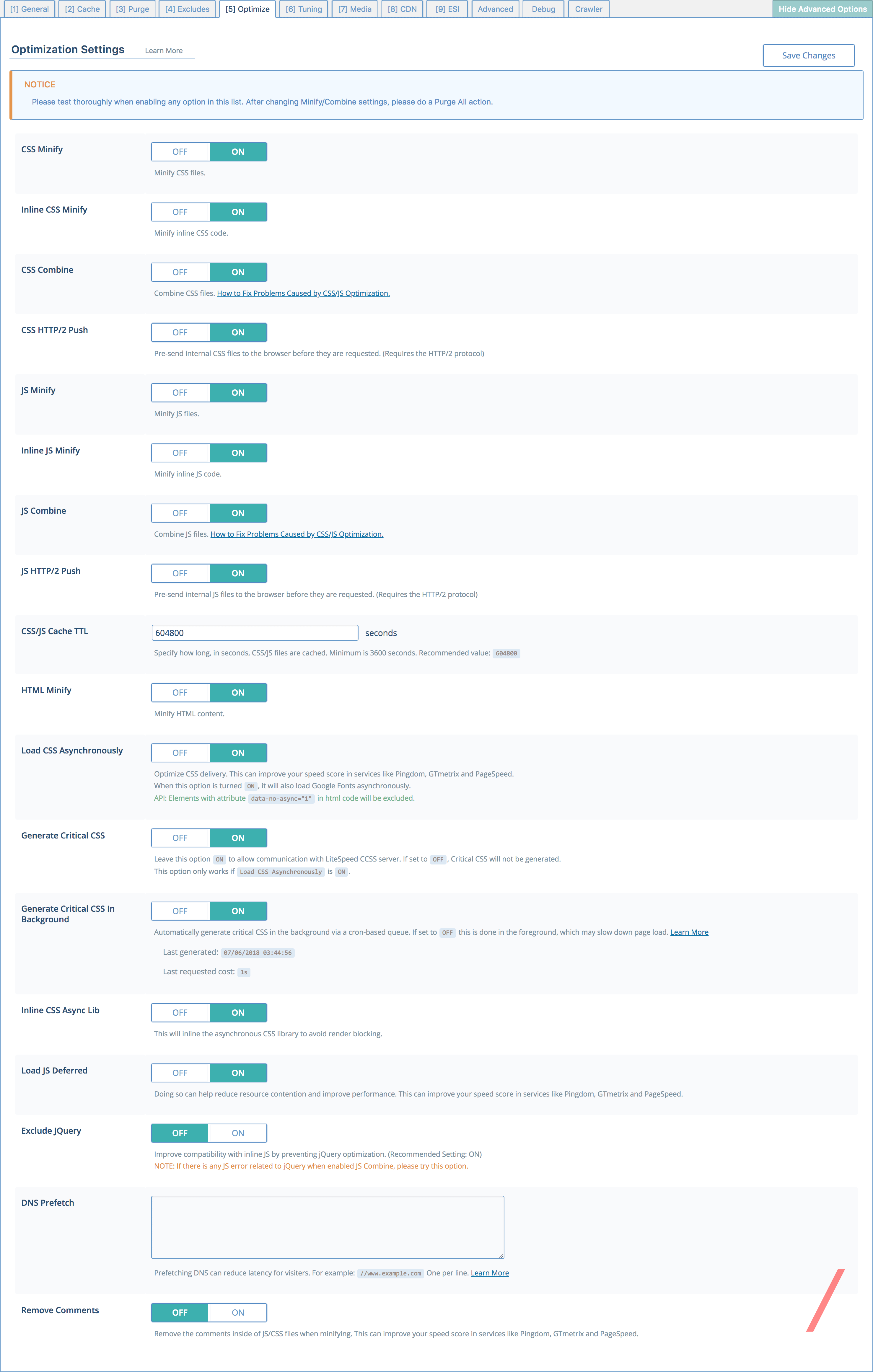 n47_lscwp_optimize_settings