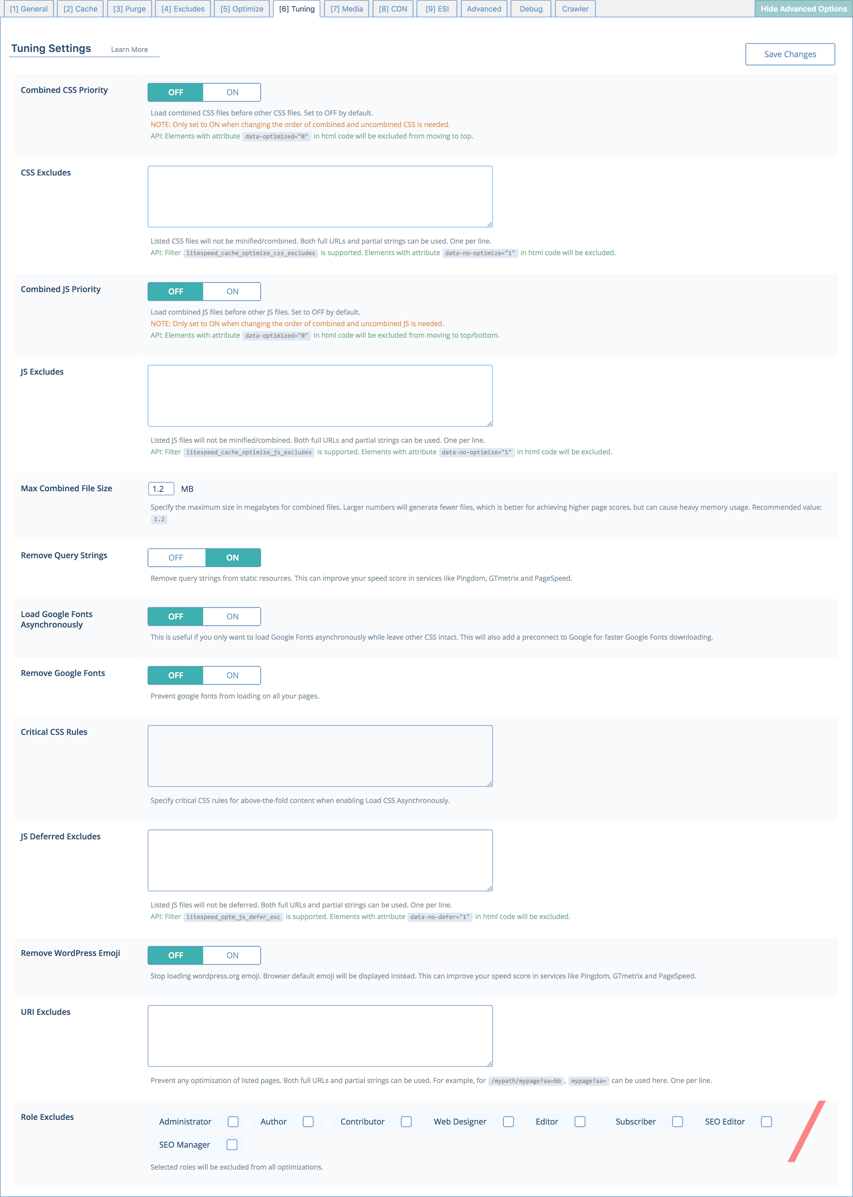 n47_lscwp_tuning_settings