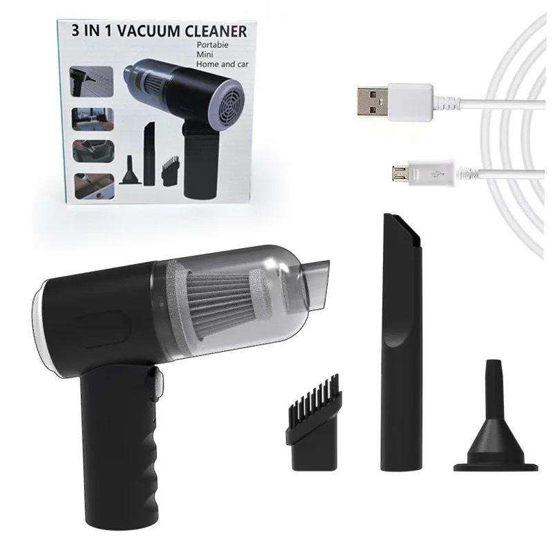 TurboClean 3-in-1 Portable Mini Vacuum Cleaner