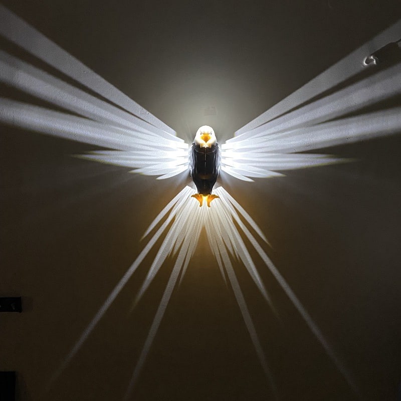 EagleGlow 3D LED Wall Light