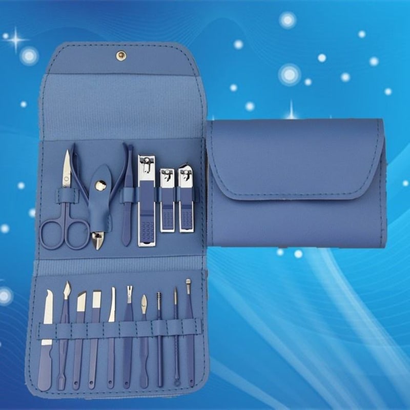 Premium 16-Piece Manicure & Pedicure Care Kit