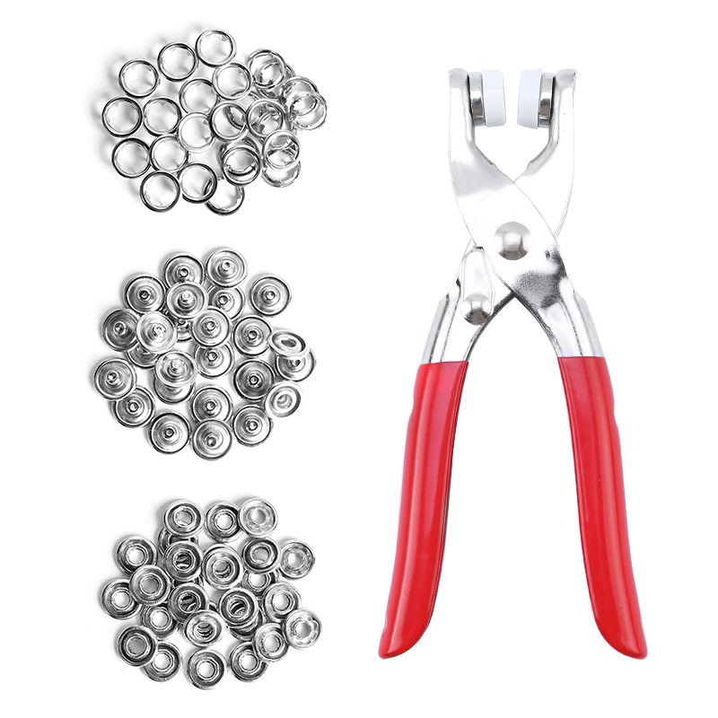 SnapFix Metal Button Press Kit – DIY Snap Fastener Tool Set