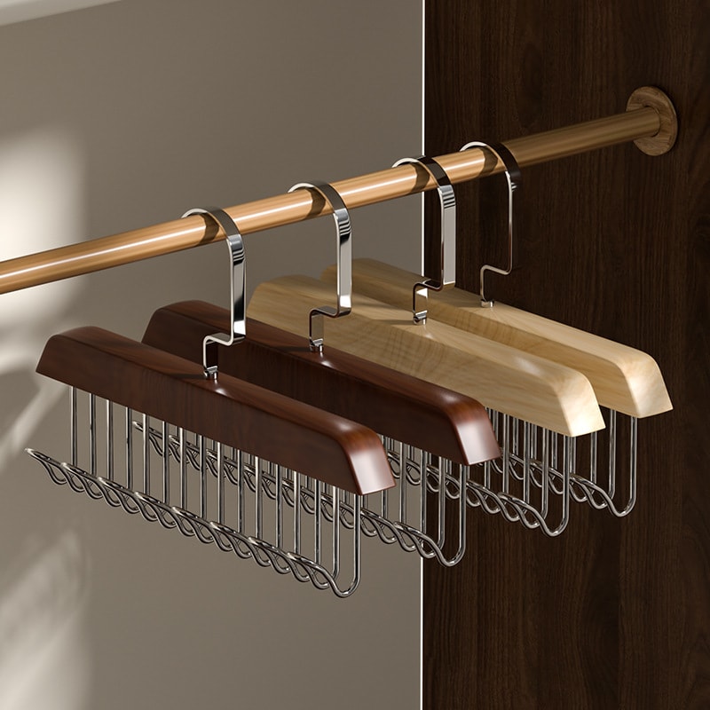 SpaceSaver Multi-Layer Trouser Hanger Organizer