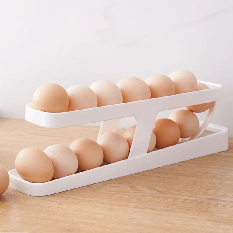 RollFlow Egg Storage Organizer