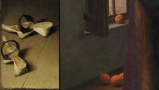 Jan Van Eyck, The Arnolfini Portrait, 1434. Image via Wikimedia Commons.