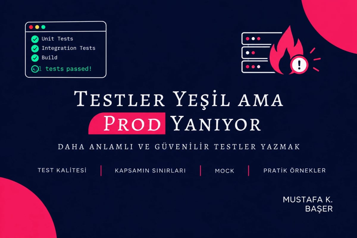 Testler Yeşil ama Prod Yanıyor: Test Kalitesi Rehberi