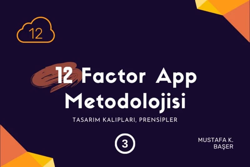 12 Factor App (Twelve-Factor App) Metodolojisi