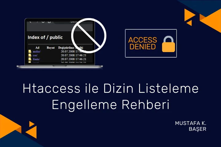 Htaccess ile Dizin Listeleme Engelleme
