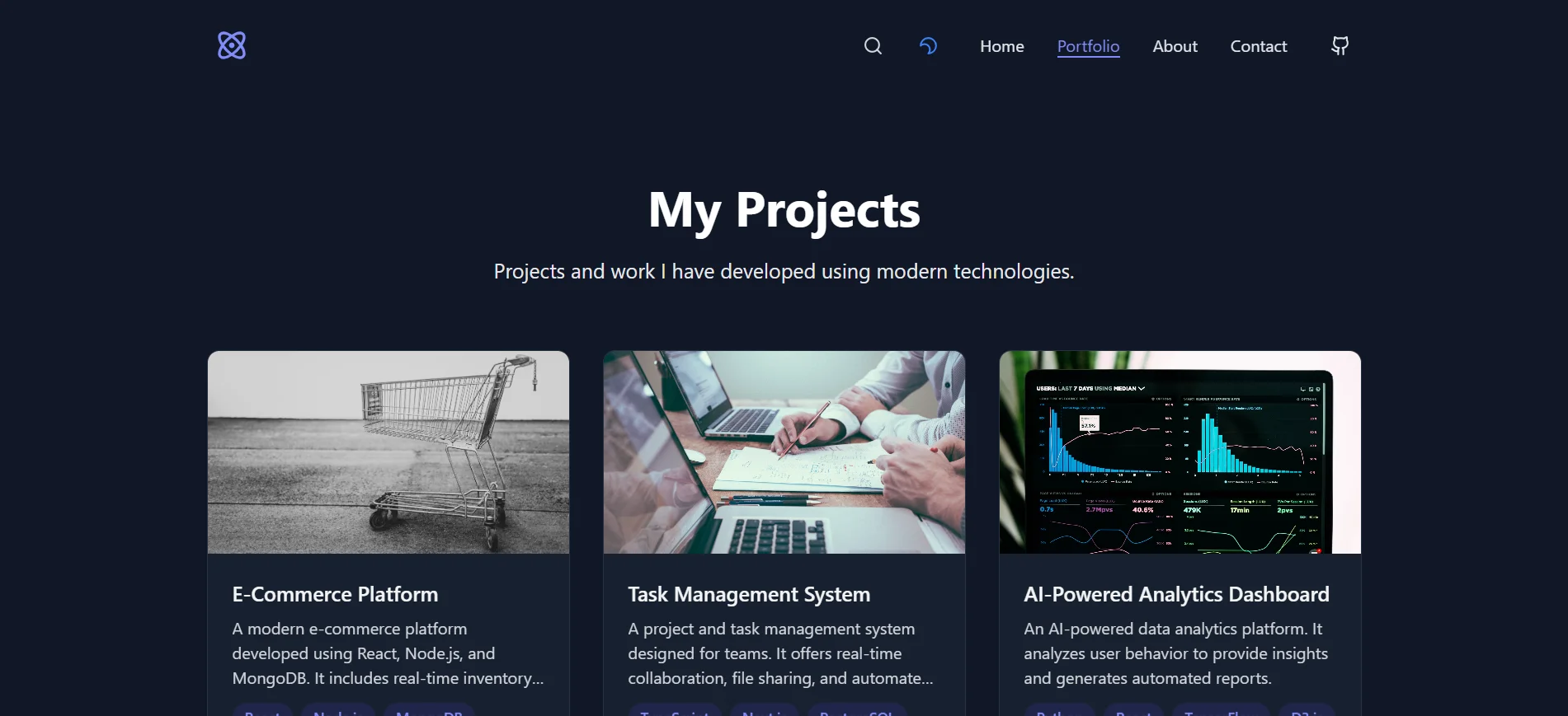 BlogFolio — Developer Blog & Portfolio Platform - Image 3