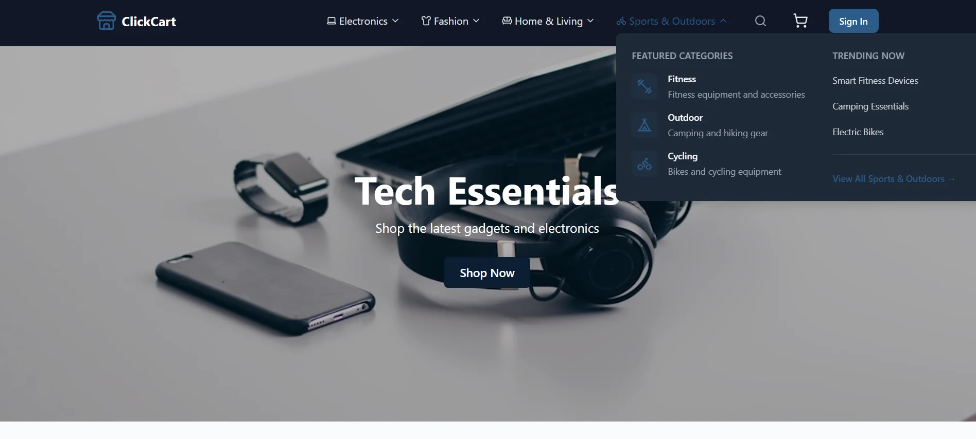 ClickCart — Modern E-commerce Platform - Image 3