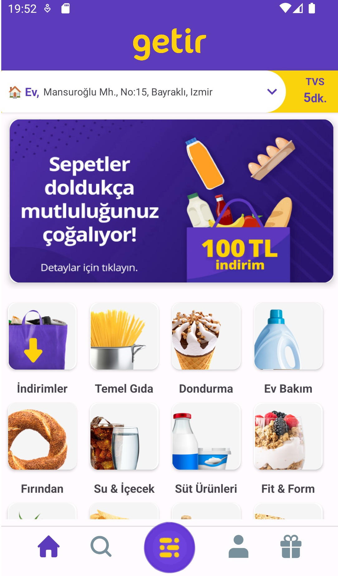 Getir Clone — Android UI Replication - Image 2