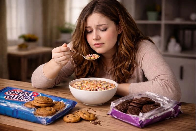 תמונה בנושא הפרעות אכילה - אכילה רגשית ובולמוסי אכילה