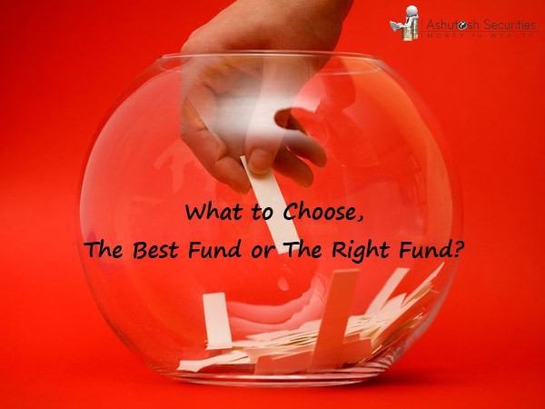 What to Choose, The Best Fund or The Right Fund?