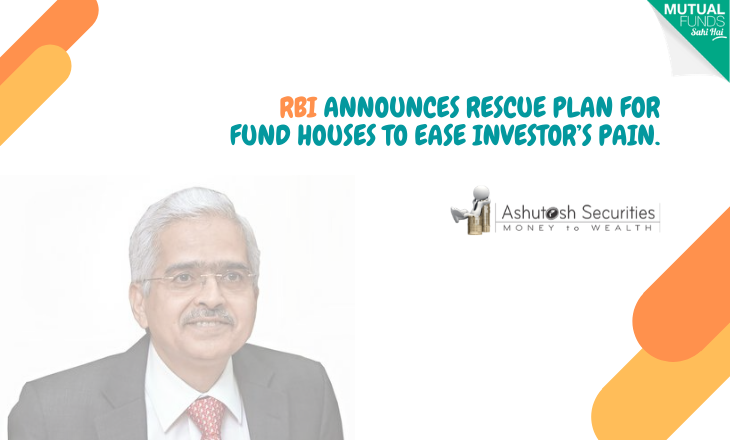 RBI Announces Rescue Plan For Fund Houses To Ease Investor’s Pain