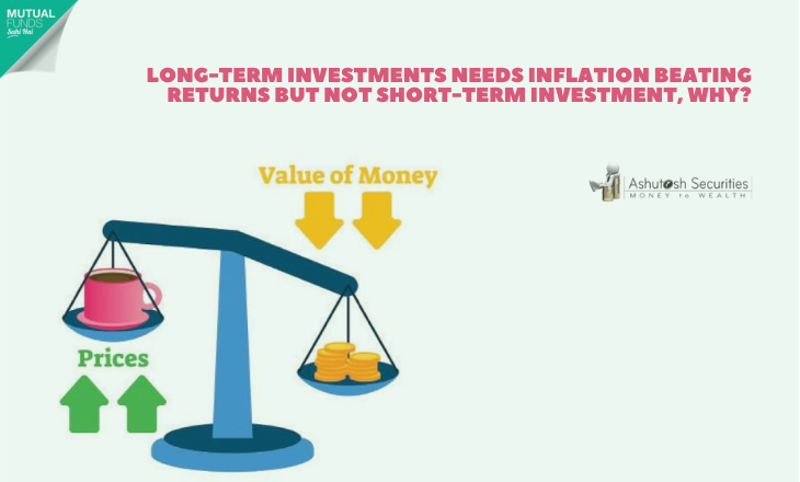 Long-Term Investments Needs Inflation Beating Returns But Not Short-Term Investment, Why? 