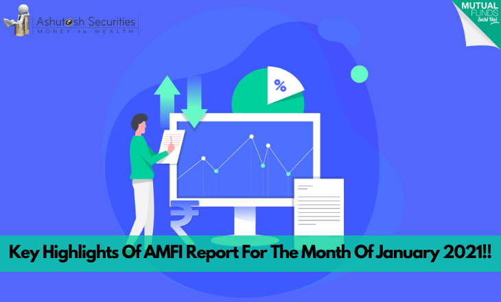 Key Highlights Of AMFI Report For The Month Of January 2021!! 