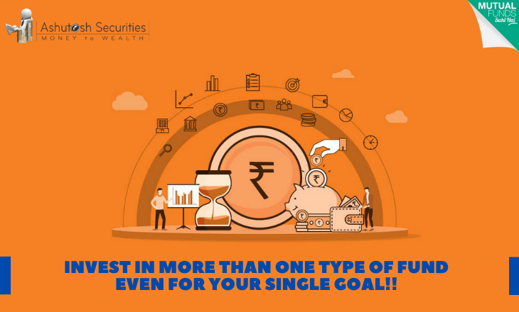 Invest In More Than One Type Of Fund Even For Your Single Goal!!