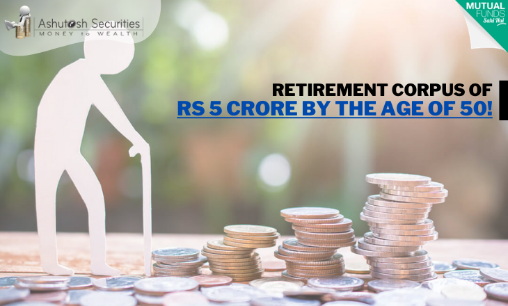 Retirement Corpus Of Rs 5 Crore By The Age Of 50! 