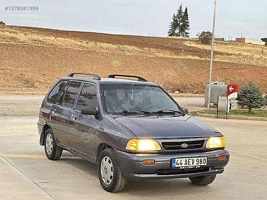 2000 MODEL KİA PRİDE 1.3 BENZİN LPG ATILMAMIŞ ÇOK TEMİZZ 280 KM - 5