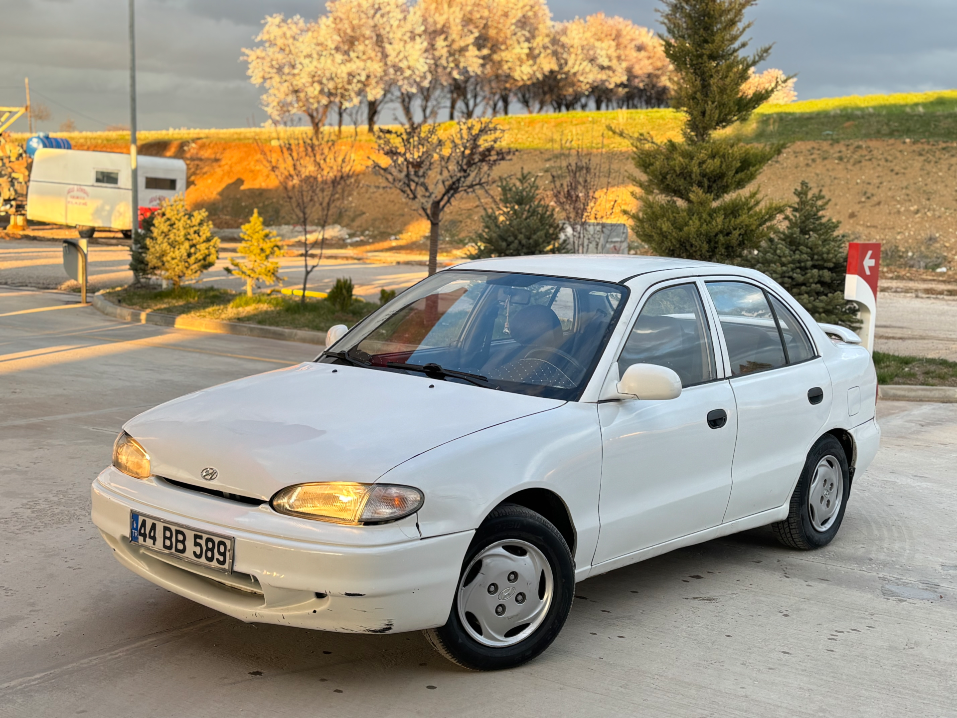 1997 ACCENT 1.5 LPG TEMİZ UYGUN FİYATLI AİLE ARACI MUAYENE SIFIR  - 3