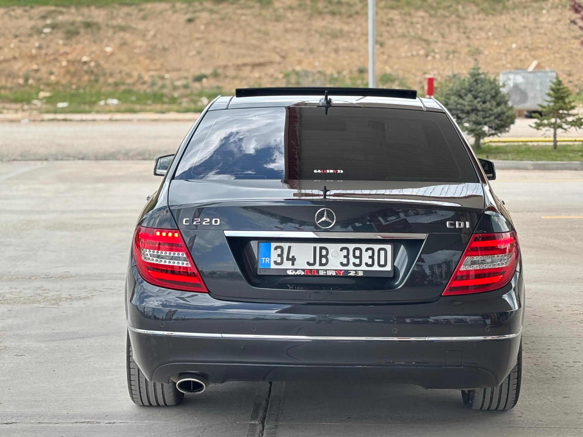 TR’DE TEK 2012 MERCEDES C 220 CDI SADECE 80.000 KM TEK EL OTOMATİK CAM TAVAN - 4