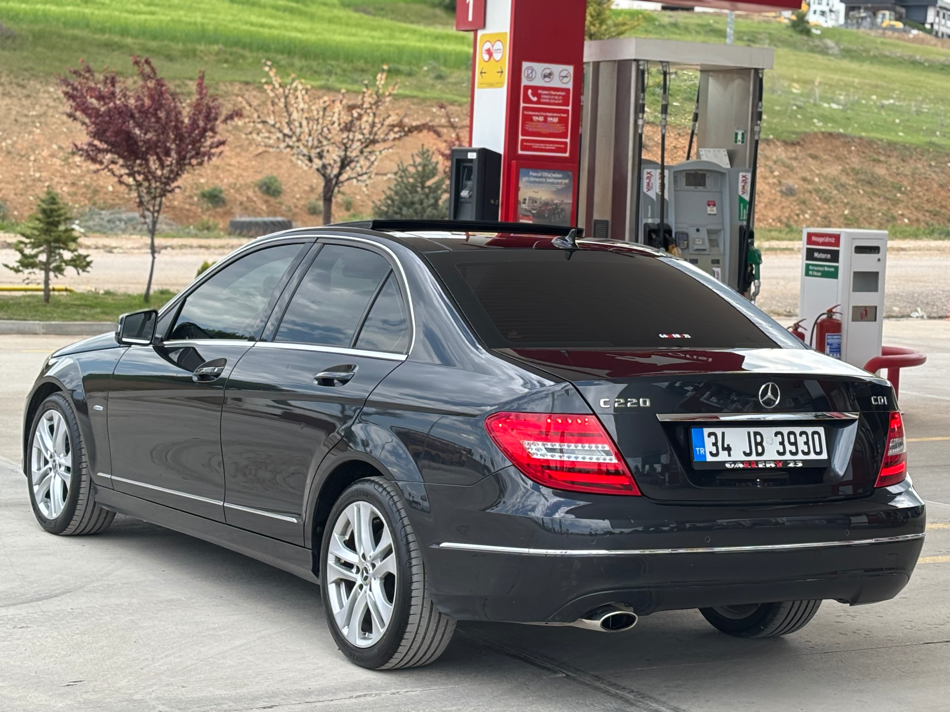TR’DE TEK 2012 MERCEDES C 220 CDI SADECE 80.000 KM TEK EL OTOMATİK CAM TAVAN - 5