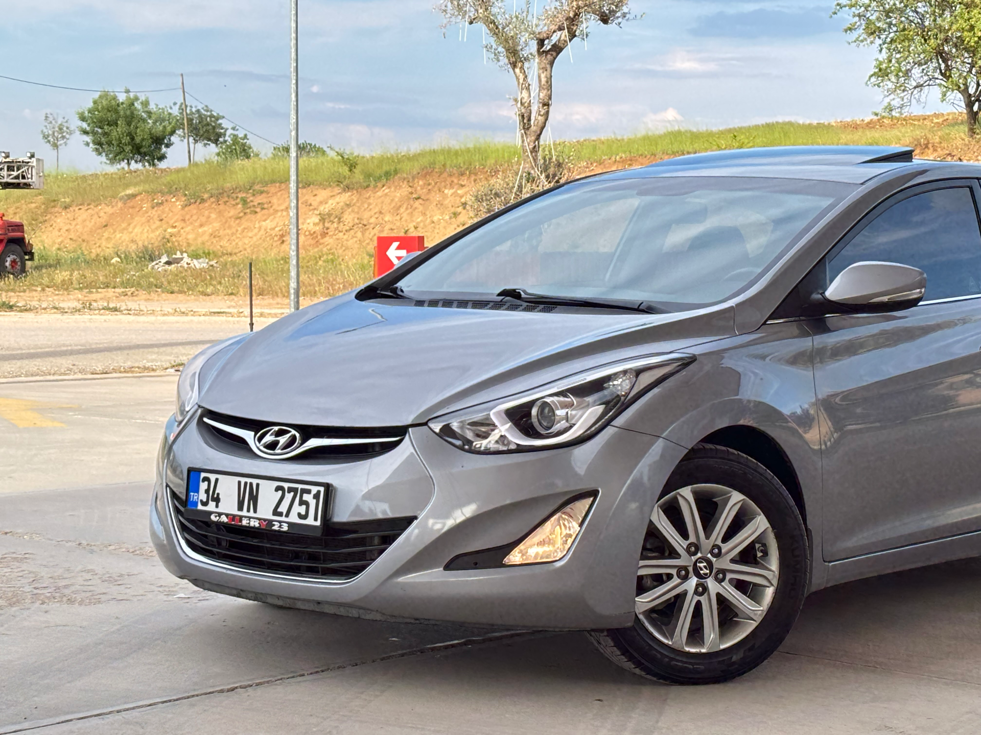 2014 OTOMATİK ELENTRA 1.6 CRDİ ELİTE SUNROOF FULL HATASIZZ 81.000 KM - 3
