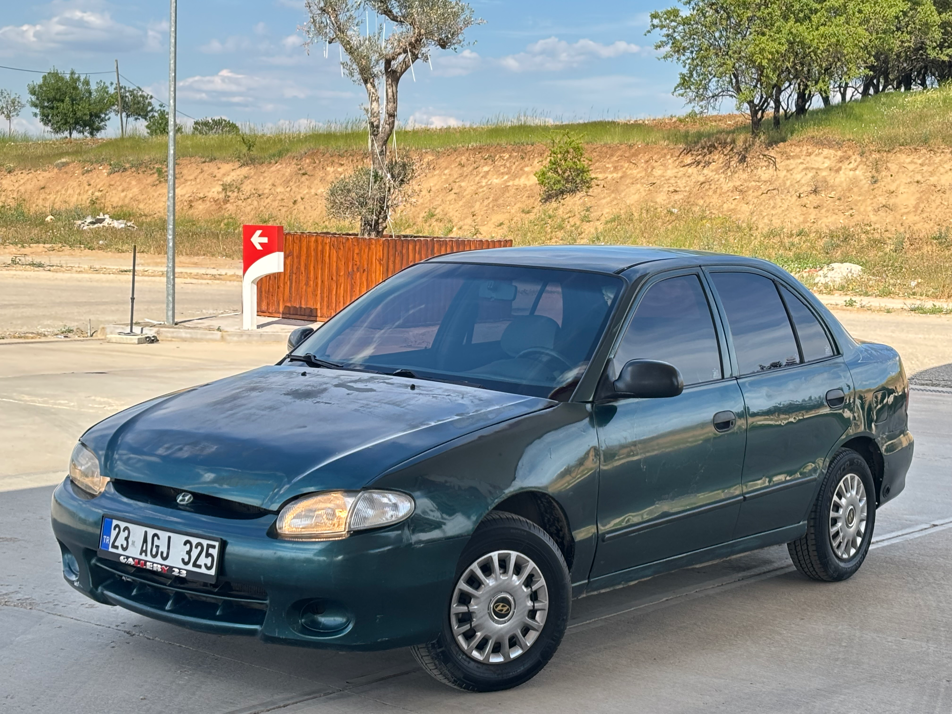 1998 HYUNDAİ ACCENT 1.3 LPG’Lİ ÇOK TEMİZ MASRAFSIZ AİLE ARACI - 2