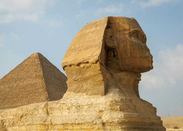 La Gran Esfinge, El Cairo — Estambul y El Cairo