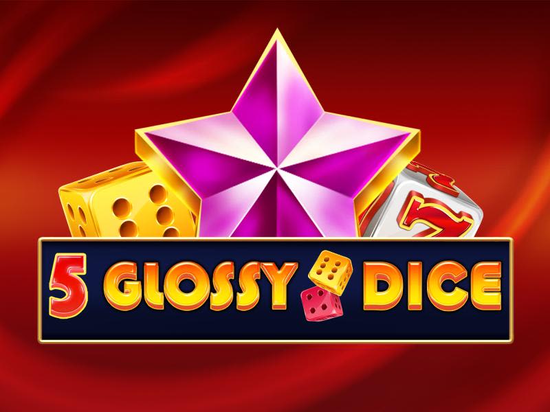 5 Glossy Dice