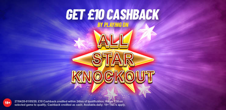 All Star Knockout Cashback