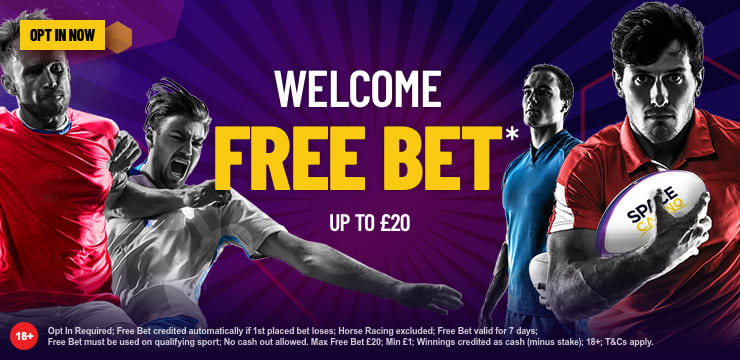 £20 Free Bet!