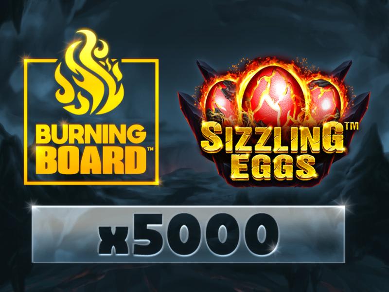 Sizzling Eggs™ Burning Board™