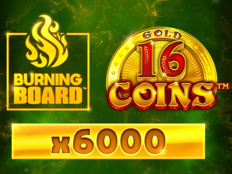 16 Coins™ Gold Burning Board™