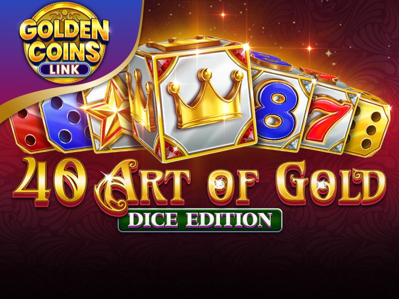 40 Art of Gold Dice Edition Golden Coins Link
