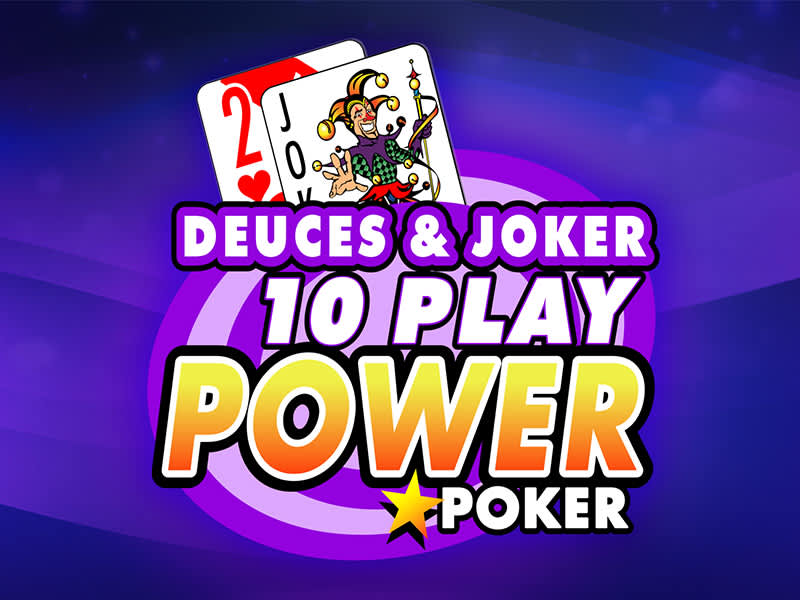 Deuces & Joker - 10 Play Power Poker