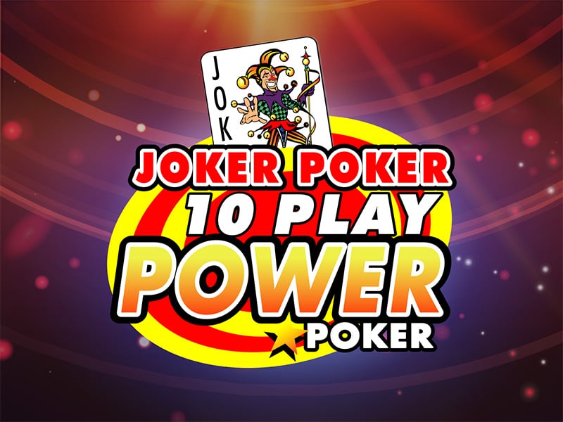 Joker Poker - 10 Play Power Poker