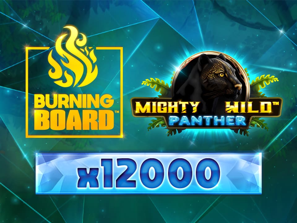 Mighty Wild™: Panther Diamond Burning Board™