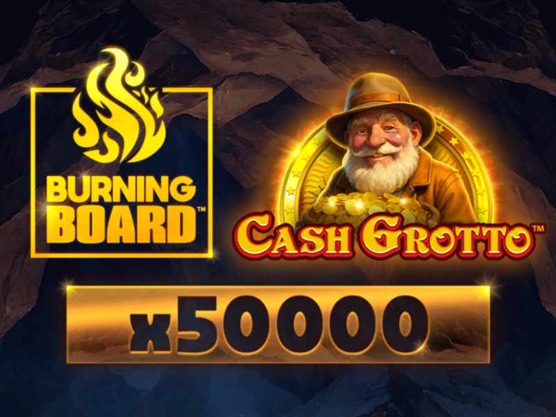 Cash Grotto™ Burning Board™