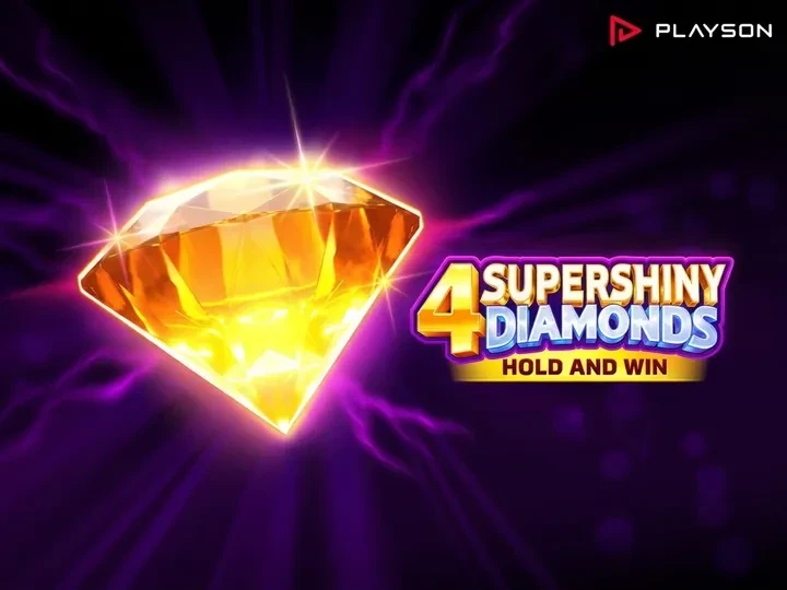 4 Supershiny Diamonds: Hold and Win