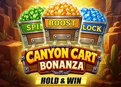 Canyon Cart Bonanza: Hold & Win
