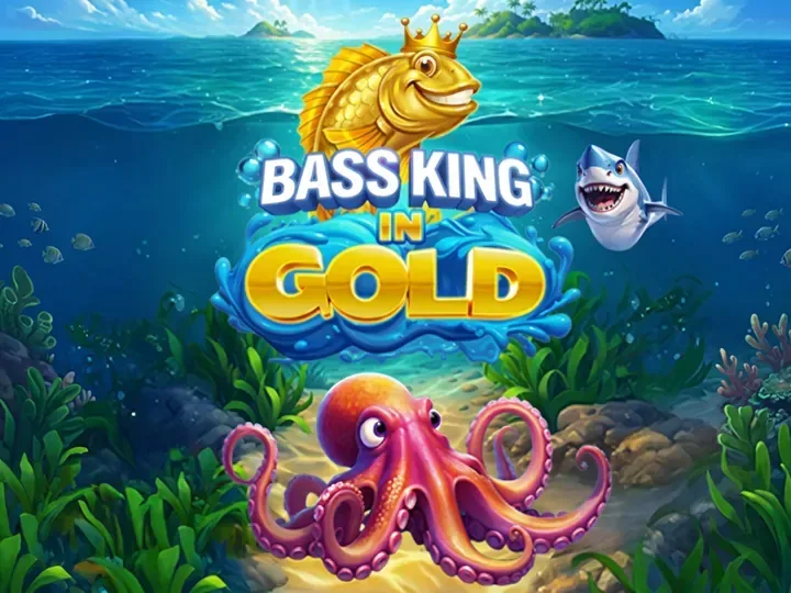 Bass King in Gold