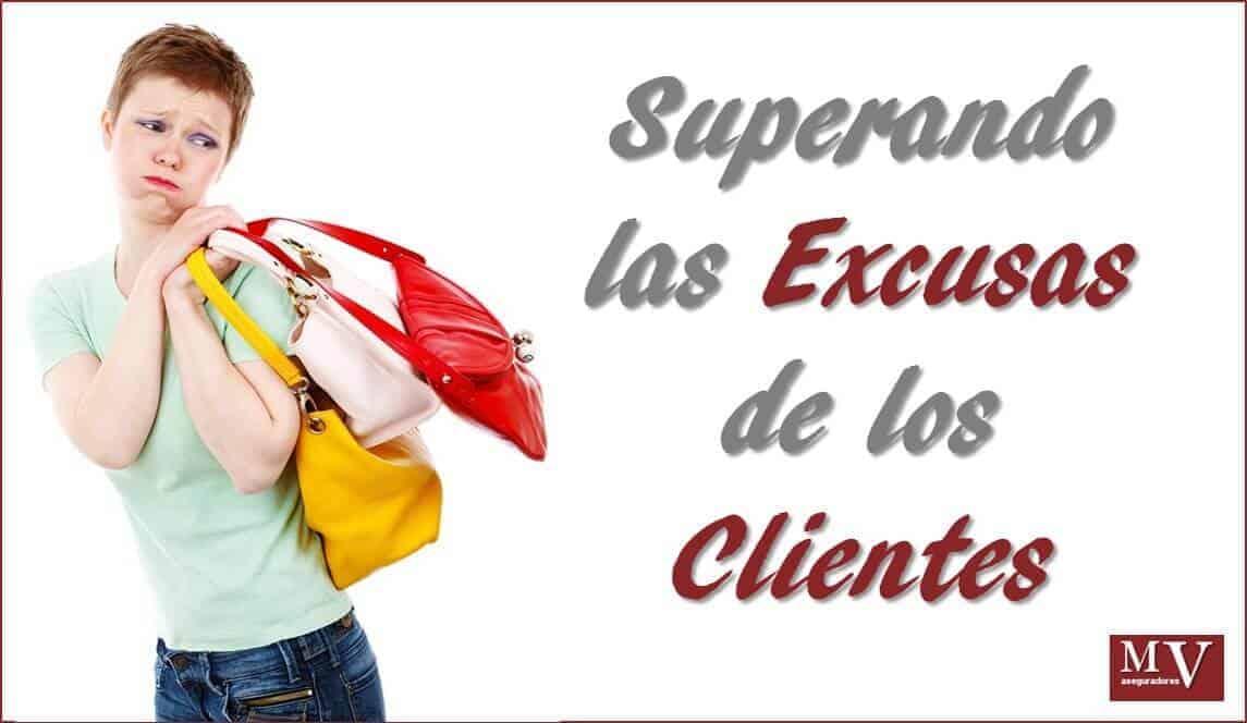 excusas de los clientes