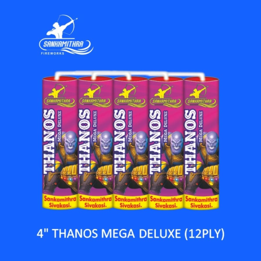 4" Thanos mega deluxe