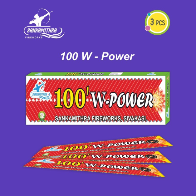 100''W- Power