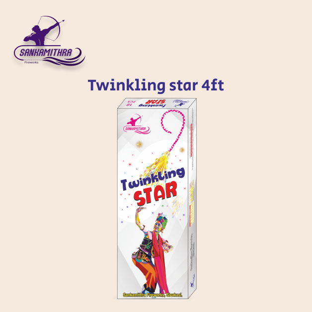 4' Twinkling star