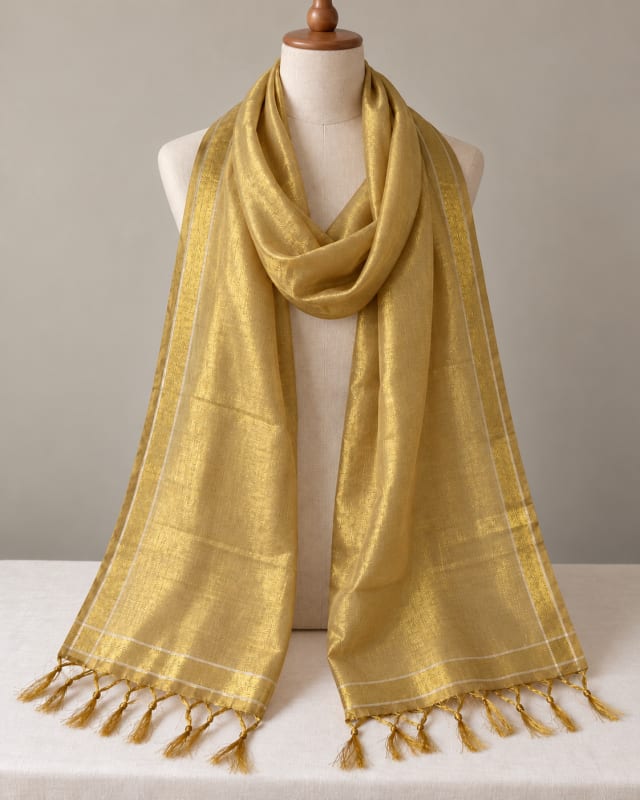 Banarasi Sunshine Gold Dupatta