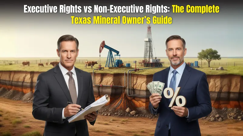 Executive vs Non-Executive Rights: Texas Mineral Owner's Guide
