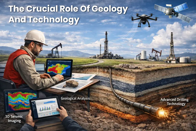 Mineral Rights Appraisal process showing geological analysis, 3D seismic imaging, and advanced drilling technology for accurate resource evaluation.